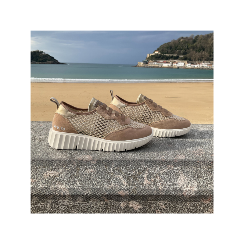 Anna Zapatilla Light Oro
