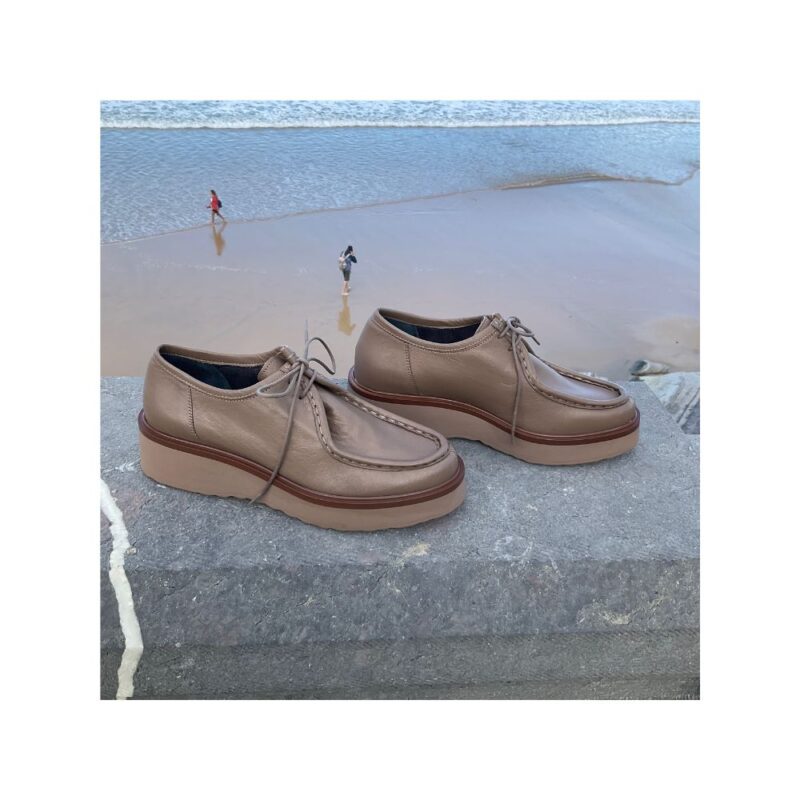 Totnes Zapato con cordones Taupe