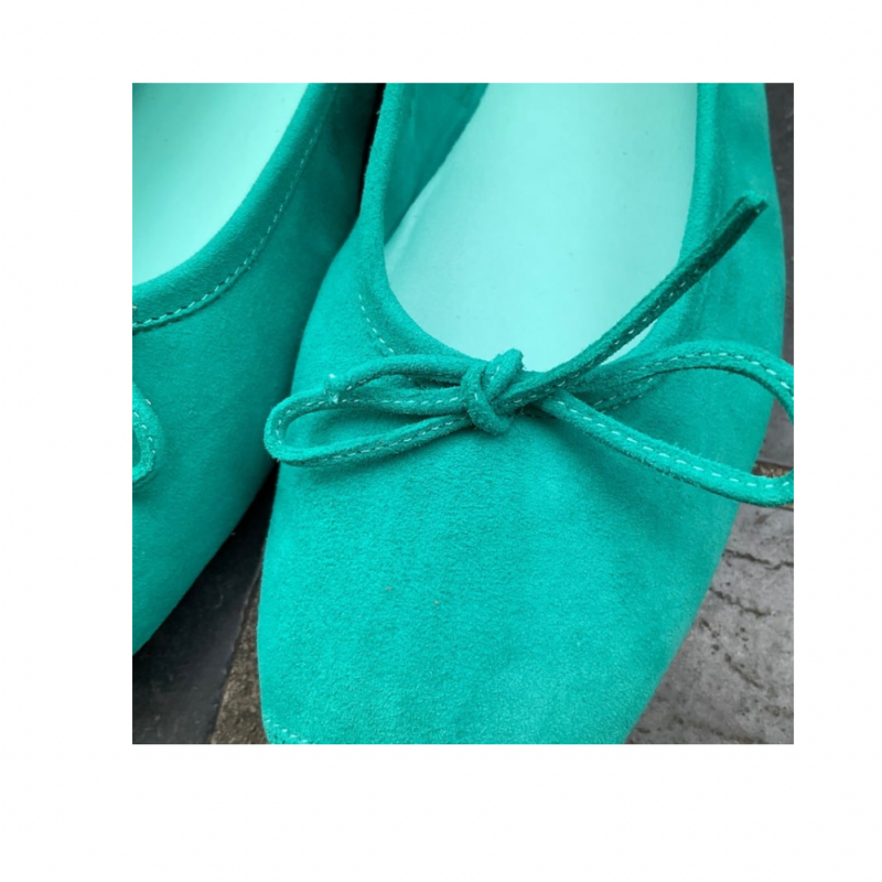 Bailarina piel ante Aqua
