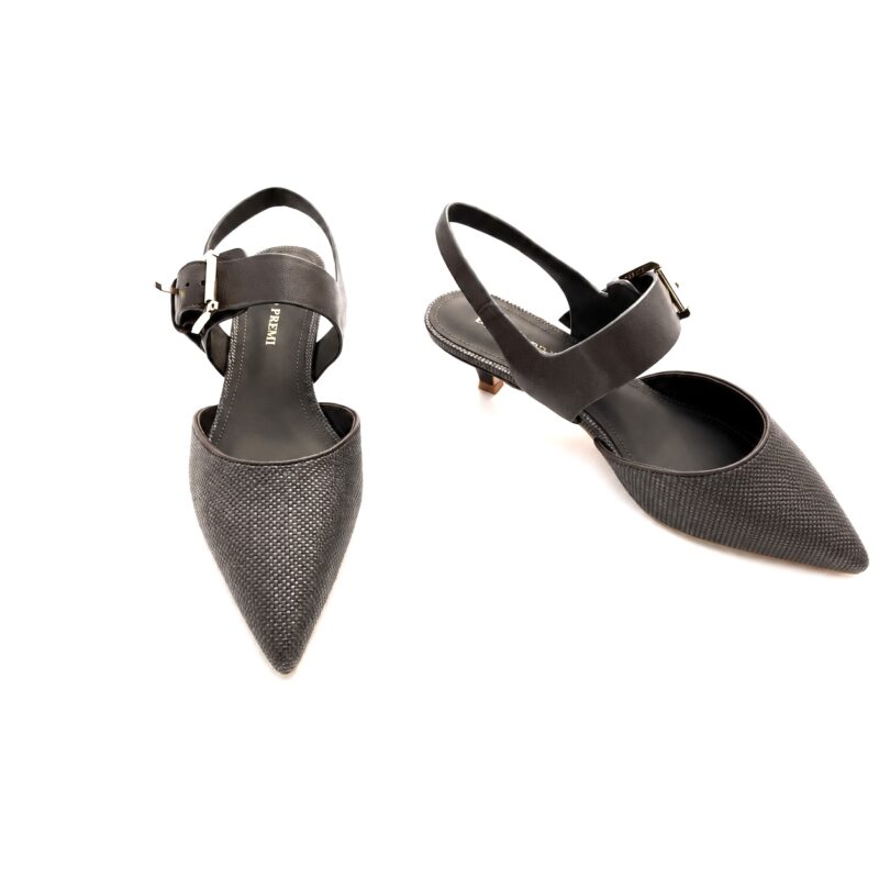 Zapato tacón marrón