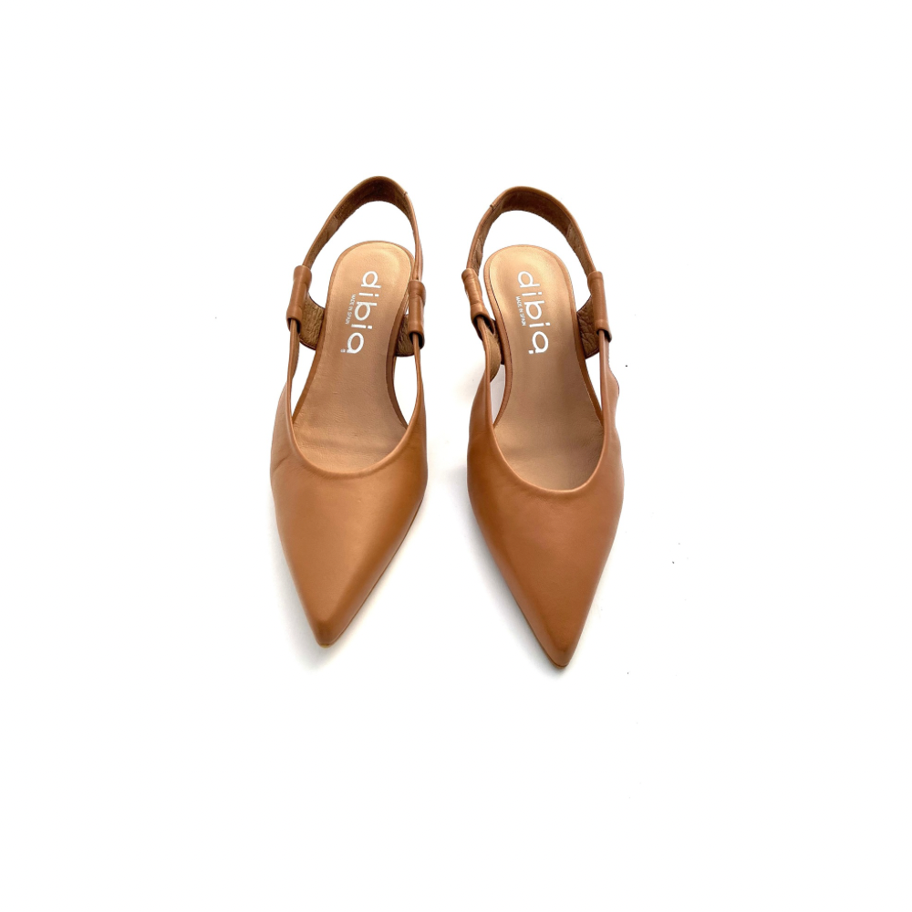 Zapatos marrones con tacón