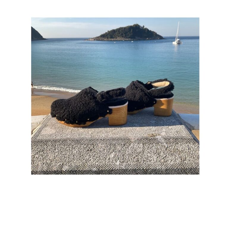 Oslo Zueco destalonado Negro