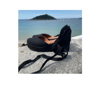 Alpargata Plataforma Negro - Imagen 3