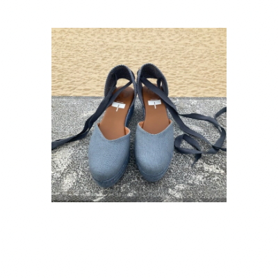 Alpargata Plataforma Jeans - Imagen 2