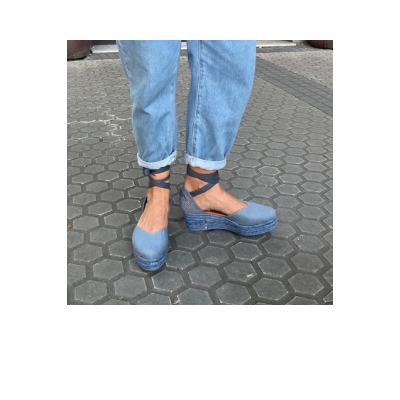 Alpargata Plataforma Jeans - Imagen 3