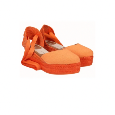 Alpargata Plataforma Naranja - Imagen 4
