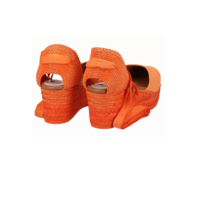 Alpargata Plataforma Naranja - Imagen 2