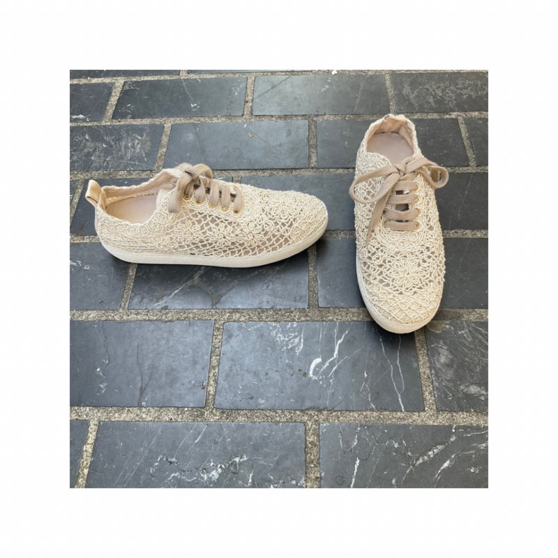Ondina Zapatillas Beige